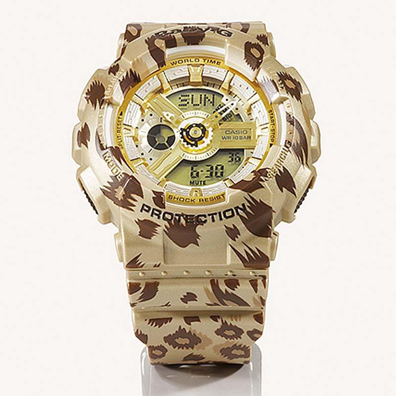 CASIO Baby-G 'Leopard Brown' BA-110LP-9A