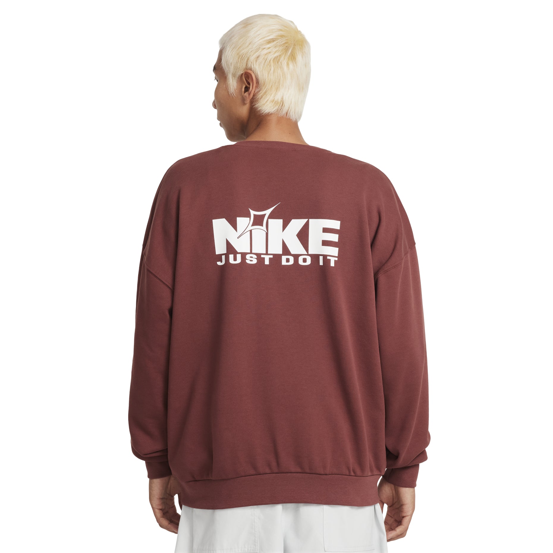 Nike Oversize Logo Sweatshirt 'Copper' HQ2962-231