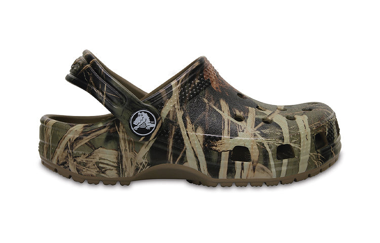(GS) Crocs Classic Realtree Clogs 'Olive Beige' 204624-260