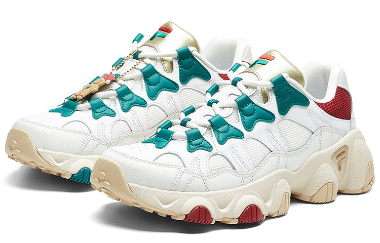 FILA Jagger sneakers white/green/red F12M011412FWL