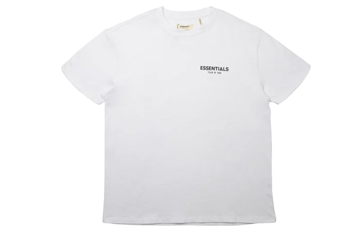 Fear of God Essentials Boxy Photo White Tee FOG-FW18-1