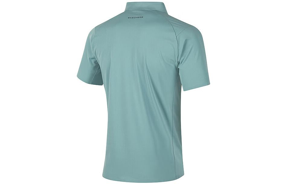 Skechers Logo Polo Shirt 'Teal' P323M019-0069
