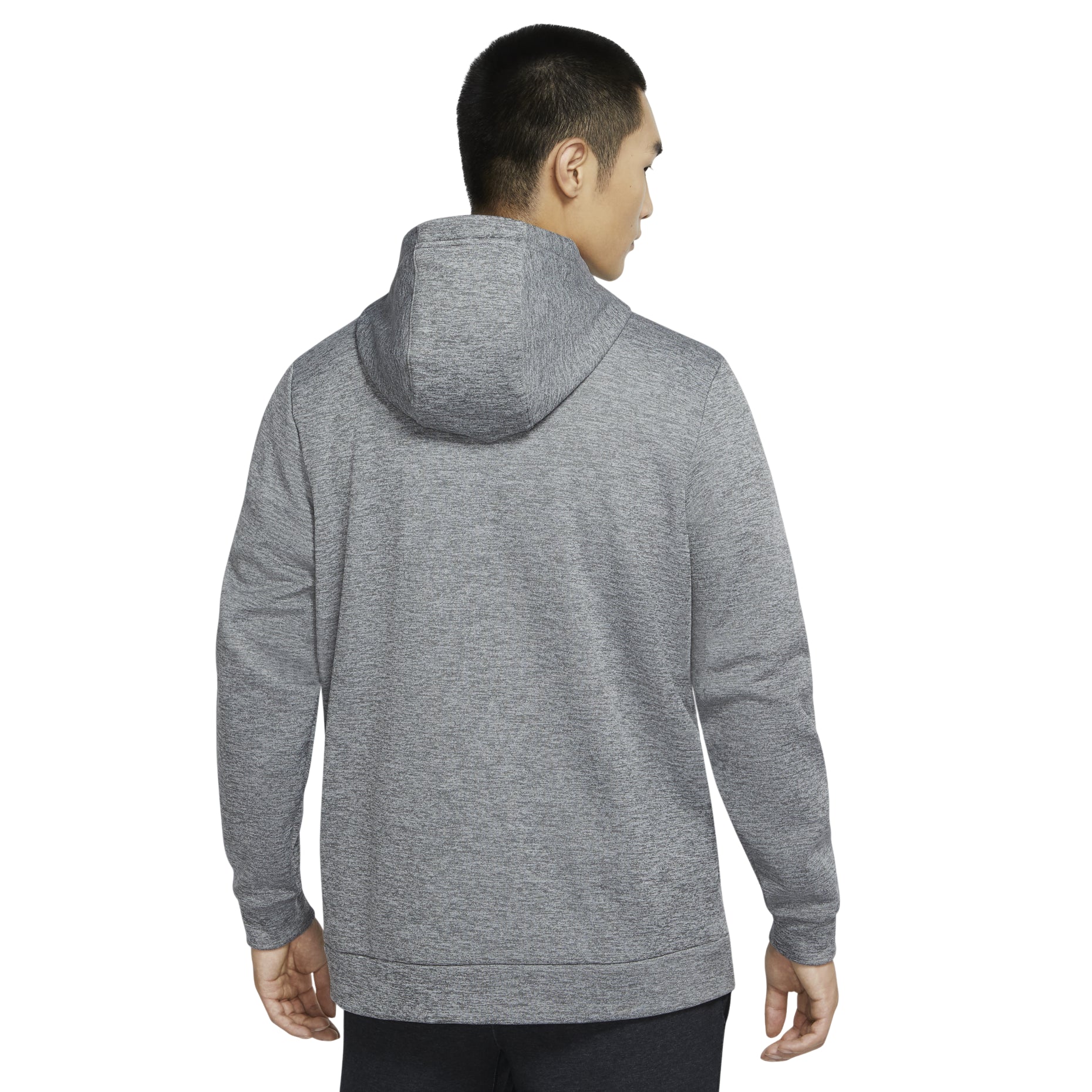 Men's Nike Therma Casual Sports Cardigan Training Fleece Lined Hooded Jacket Gray CU6232-063