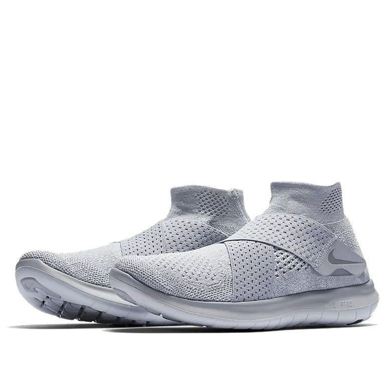 (WMNS) Nike Free RN Motion Flyknit 2017 'Wolf Grey' 880846-005