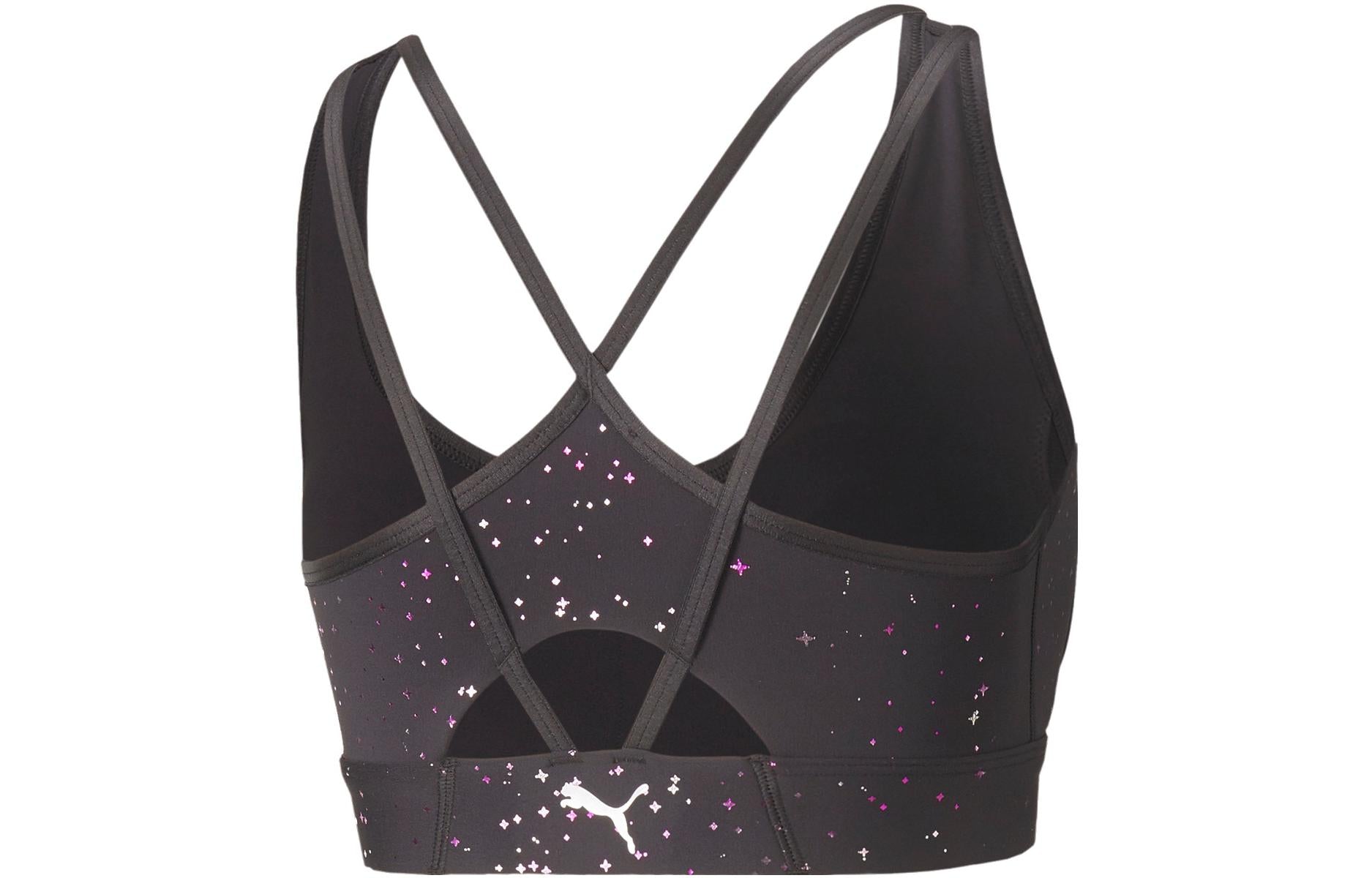 (WMNS) PUMA Mid Impact Concept Bra 'Grey' 521372-01