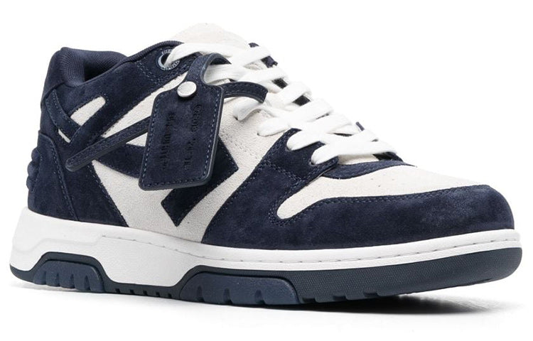 Off-White Out Of Office Low-Top Sneaker 'Navy White' OMIA189S23LEA0100146