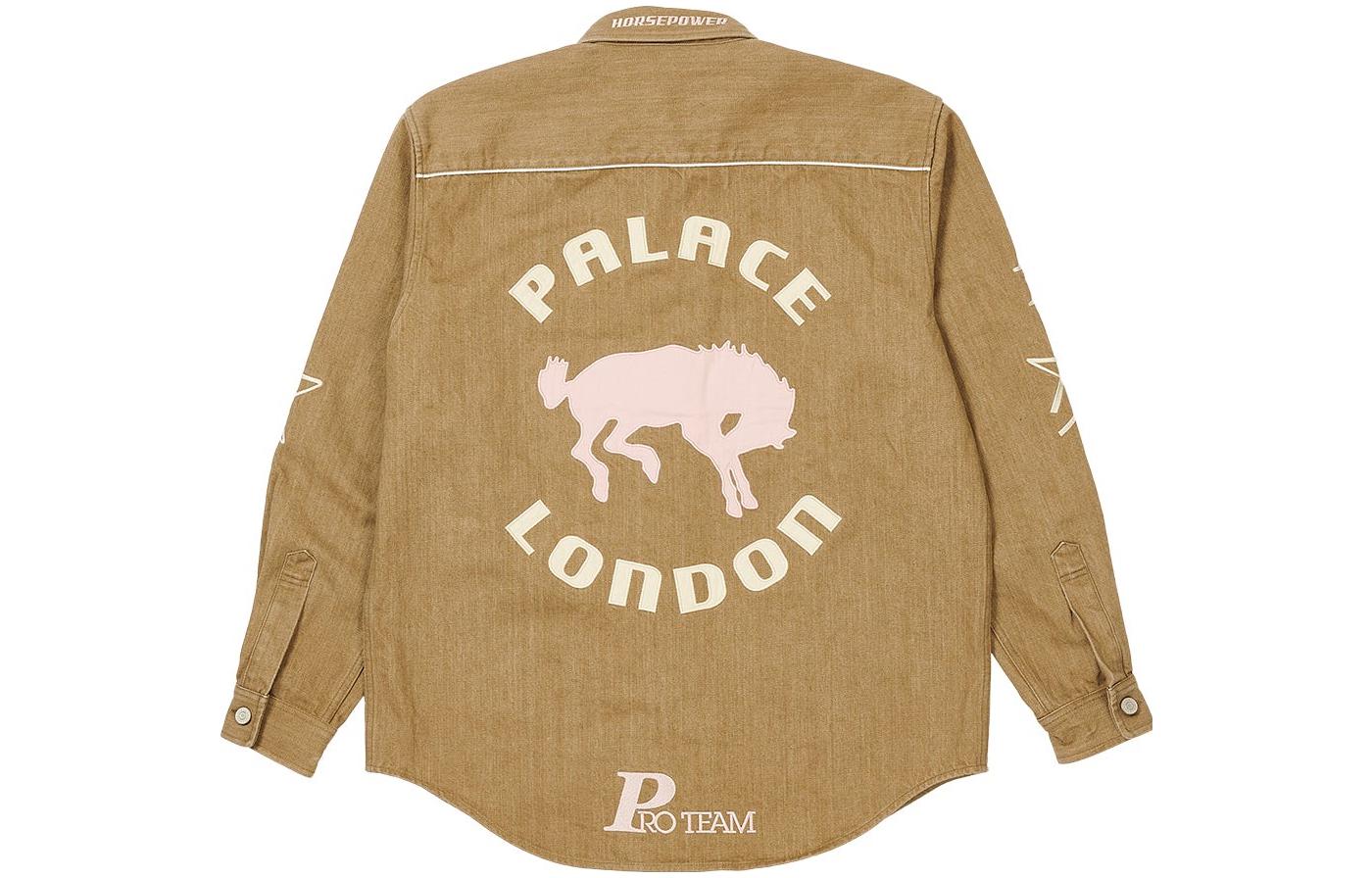 Palace Rodeo Shirt 'Brown' P23SHT066