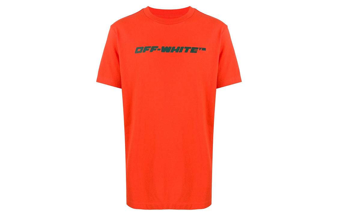 Off-White FW20 Workers Short Sleeve Mens Logo OMAA027E20JER0162055