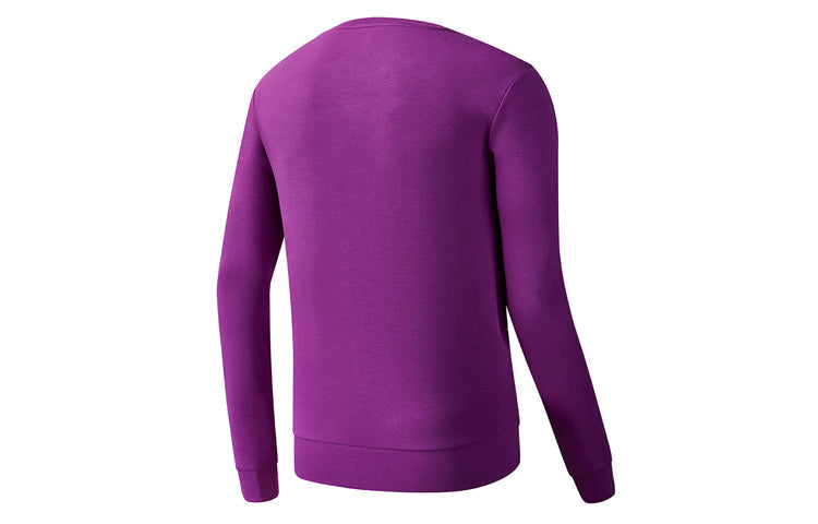 Men's FILA Athletics Chest Printing Pullover Purple A11M031221F-PU
