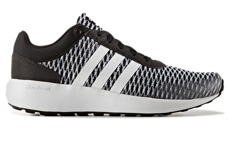 (WMNS) adidas Cloudfoam Race 'Black White' AW3838