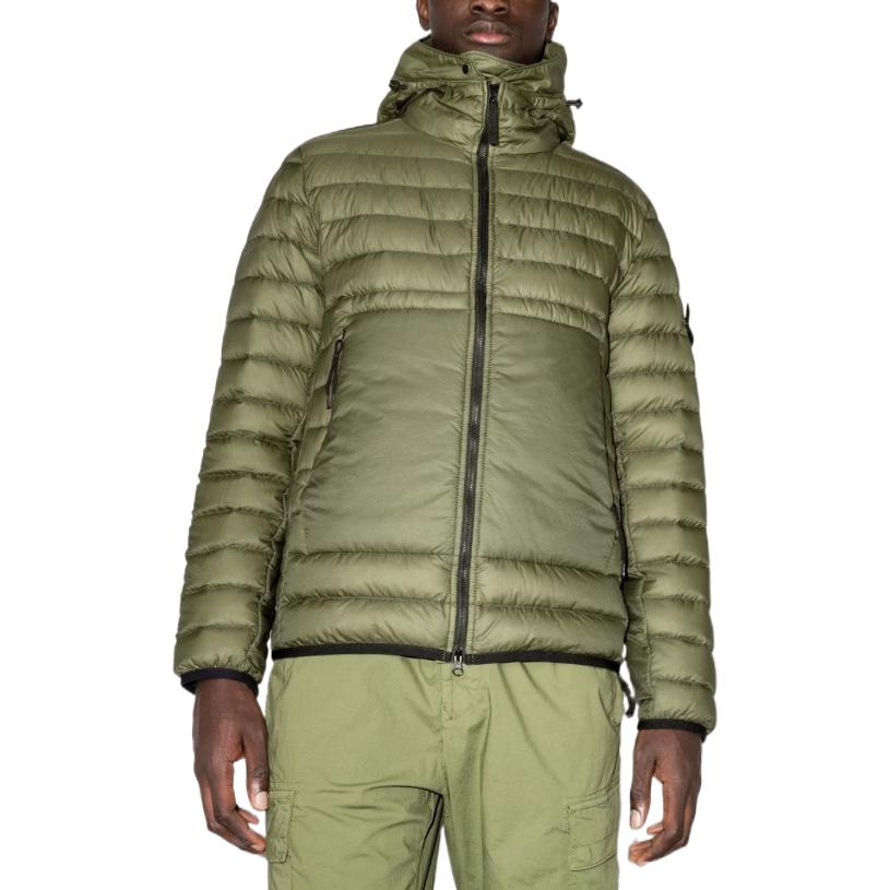 STONE ISLAND Real Down Jacket 'Olive' 761540324-V0058