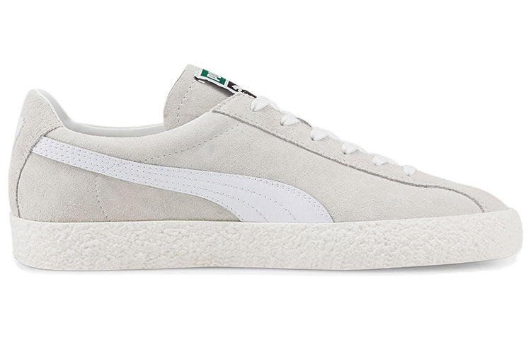 PUMA Munster Low Tops Casual Skateboarding Shoes Unisex Gray White 383406-01