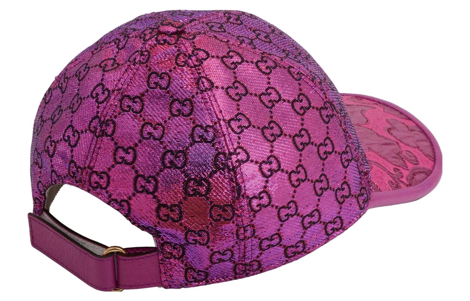(WMNS) Gucci GG Lam Jacquard Baseball Hat 'Pink Purple' 6973003HAKQ5671