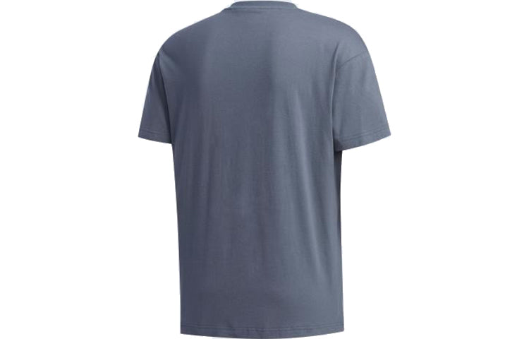 adidas Sports Round Neck Short Sleeve 'WUJI Story Blue' FM9350