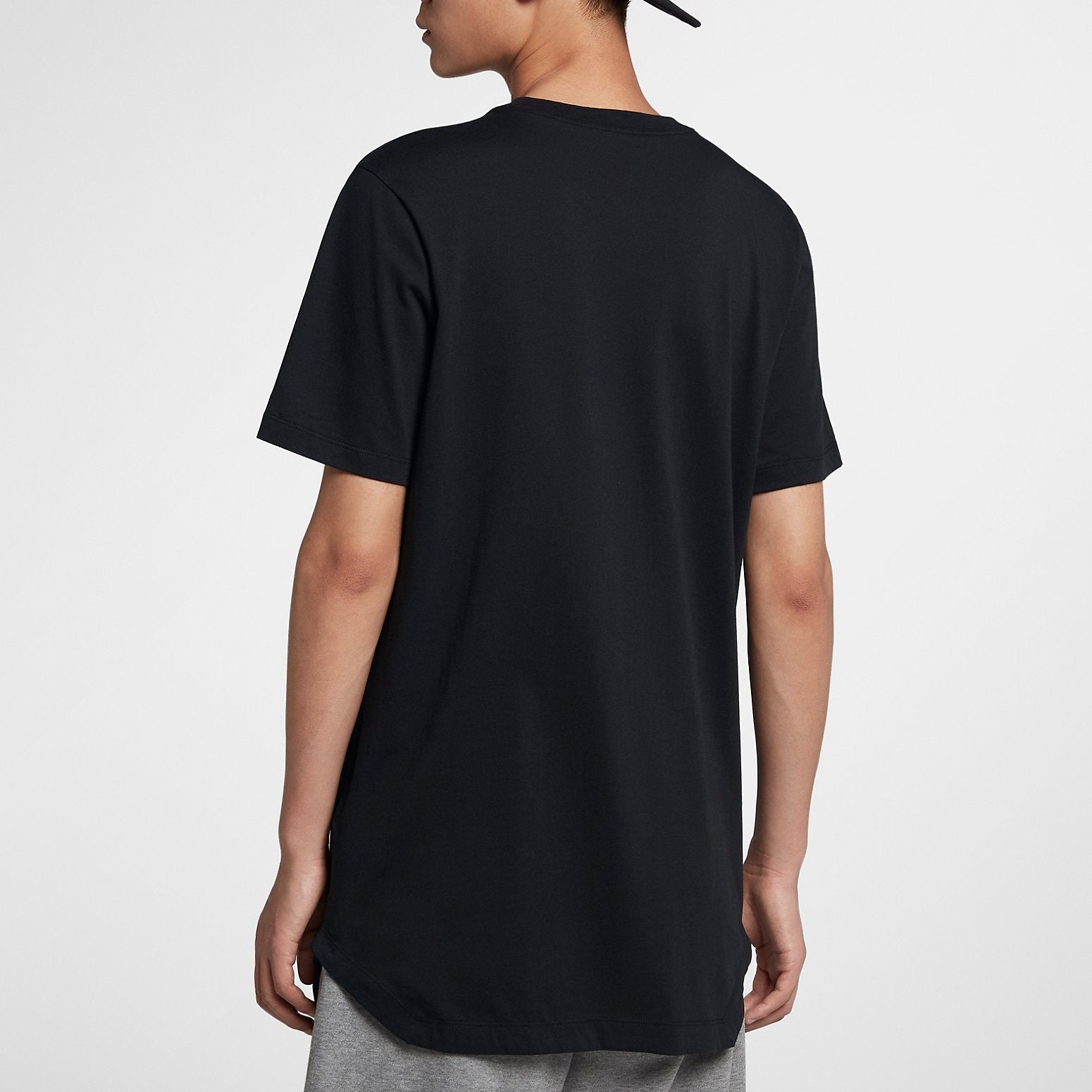 Air Jordan Alt-Hem Foil Pure T-shirt 'Black Gold' AA1918-010