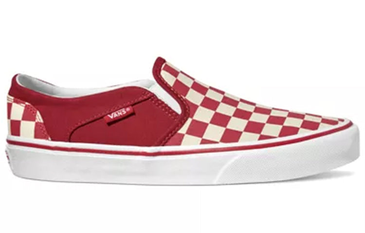 Vans Slip-on Plaid Red/White VN0A32QMUT3