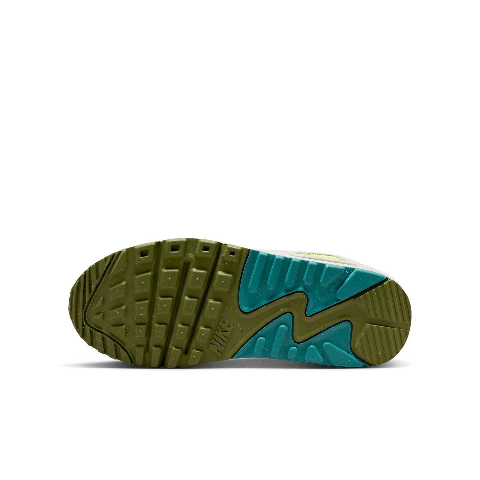 (GS) Nike Air Max 90 LTR 'Bright Spruce Barely Volt' CD6864-124