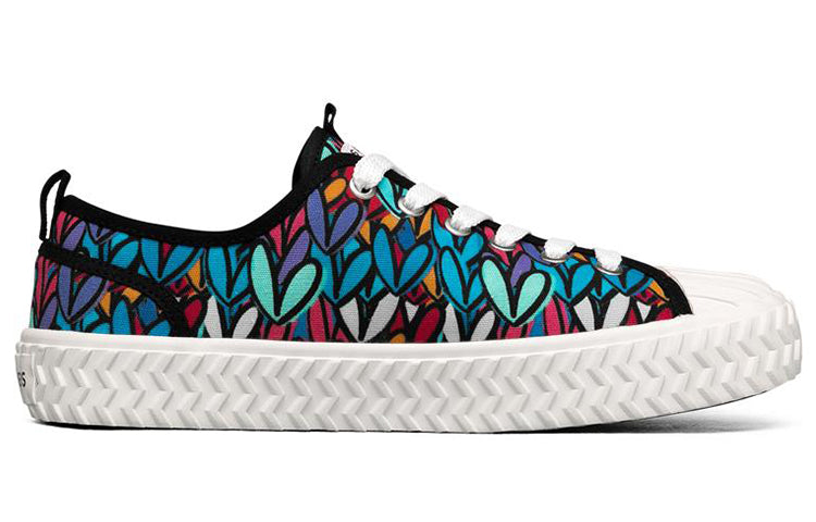 (WMNS) Skechers Street Trax 'Black Blue Red' 155510-BKMT