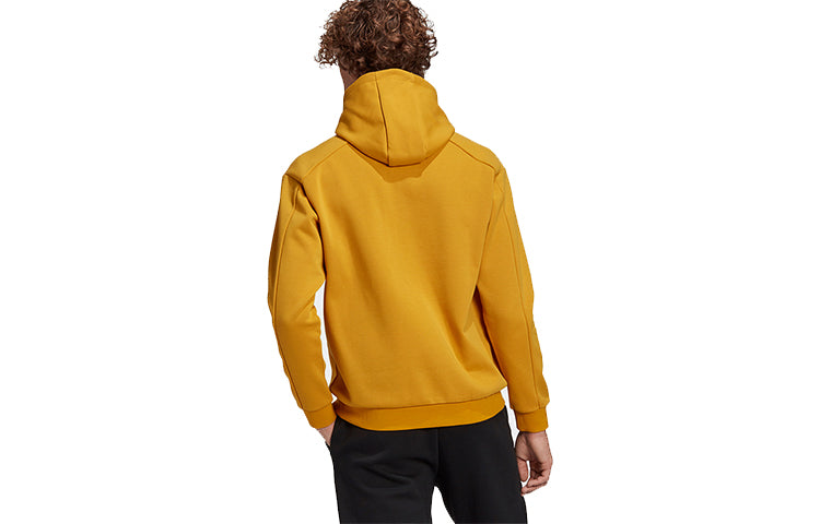adidas terrex Solid Color Outdoor Casual hooded Pullover Yellow GE9914