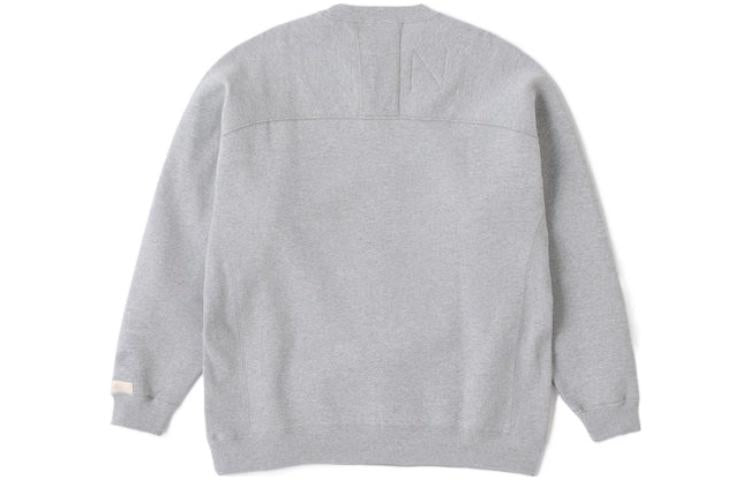 New Balance 1000 Sweat Crew Oversized Fit Asia Sizing 'Grey' AMT25020-HGR