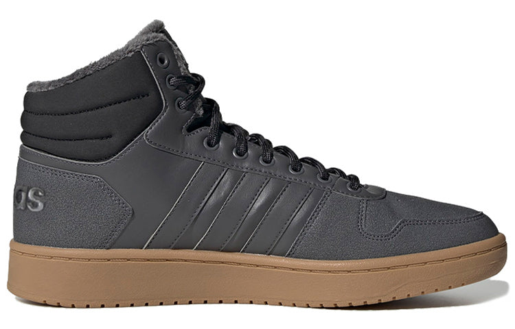 adidas Hoops 2.0 Mid 'Grey Black' EE7373