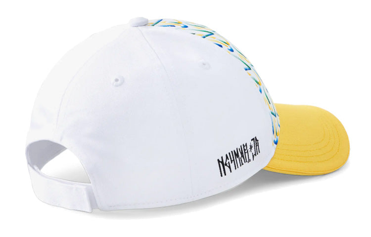 PUMA Neymar Jr Baseball Cap 'White Yellow Green' 023754-02