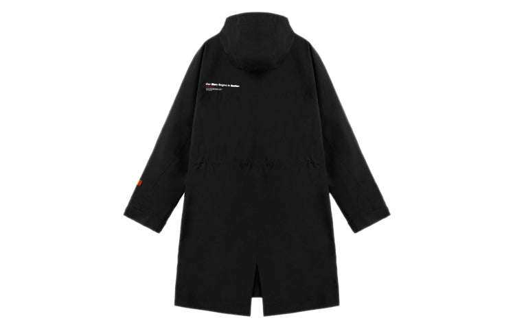 New Balance Long Down Windbreaker Jacket Asia Sizing 'Black' NAA34033-BK