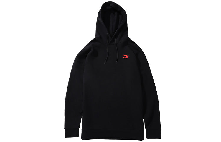 Li-Ning Paris Fashion Week Hoodie 'Black Red' AWDNB85-2
