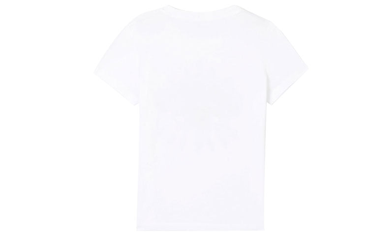 (WMNS) KENZO Eye Pattern Printing Casual Short Sleeve T-Shirt 'White' FA52TS7334YD-01