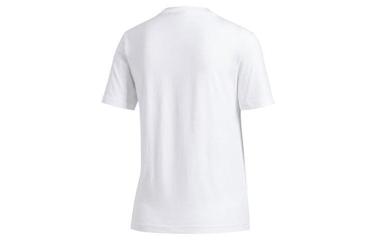 (WMNS) adidas originals Casual Sports Short Sleeve White FJ9455