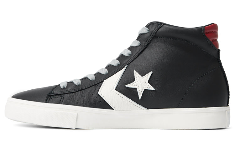 Converse Heritage Leather Pro Leather Mid 'Black White' 165859C