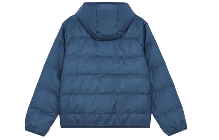 New Balance Logo Casual Down Jacket Asia Sizing 'Blue' AMJ13338-AT