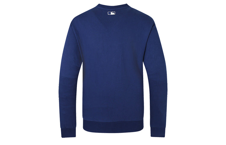 MLB New York Yankees Basic Embroidered Logo Round Neck Long Sleeves Unisex Navy Blue 31MTD1841-07N