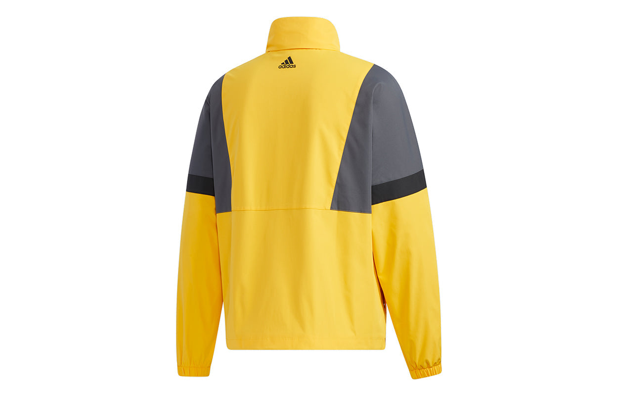 Men's adidas Sports Stylish Jacket Gold Color GP6402