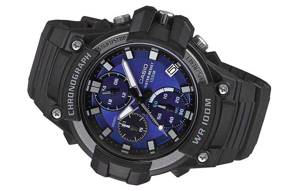 CASIO Water Proof STADARD Series Waterproof Sports Mens Black Analog MCW-110H-2A2