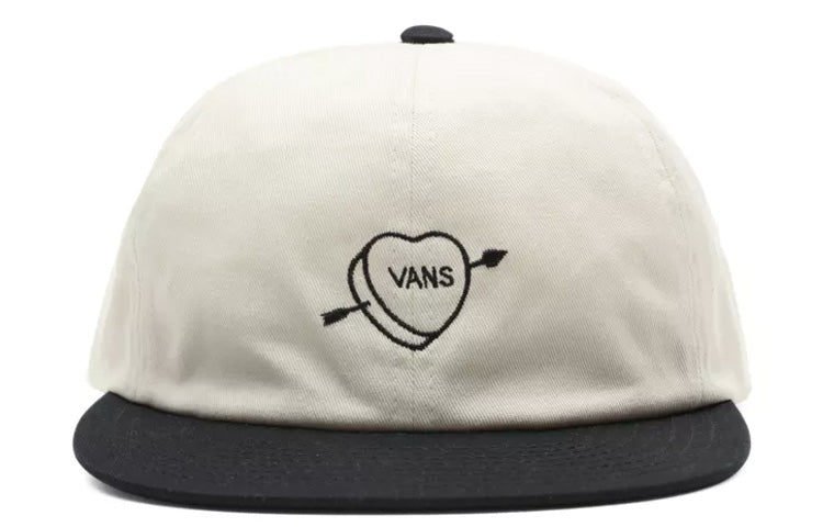 Vans Valentines Jockey Hat 'White Black' VN0A542ZZ5P