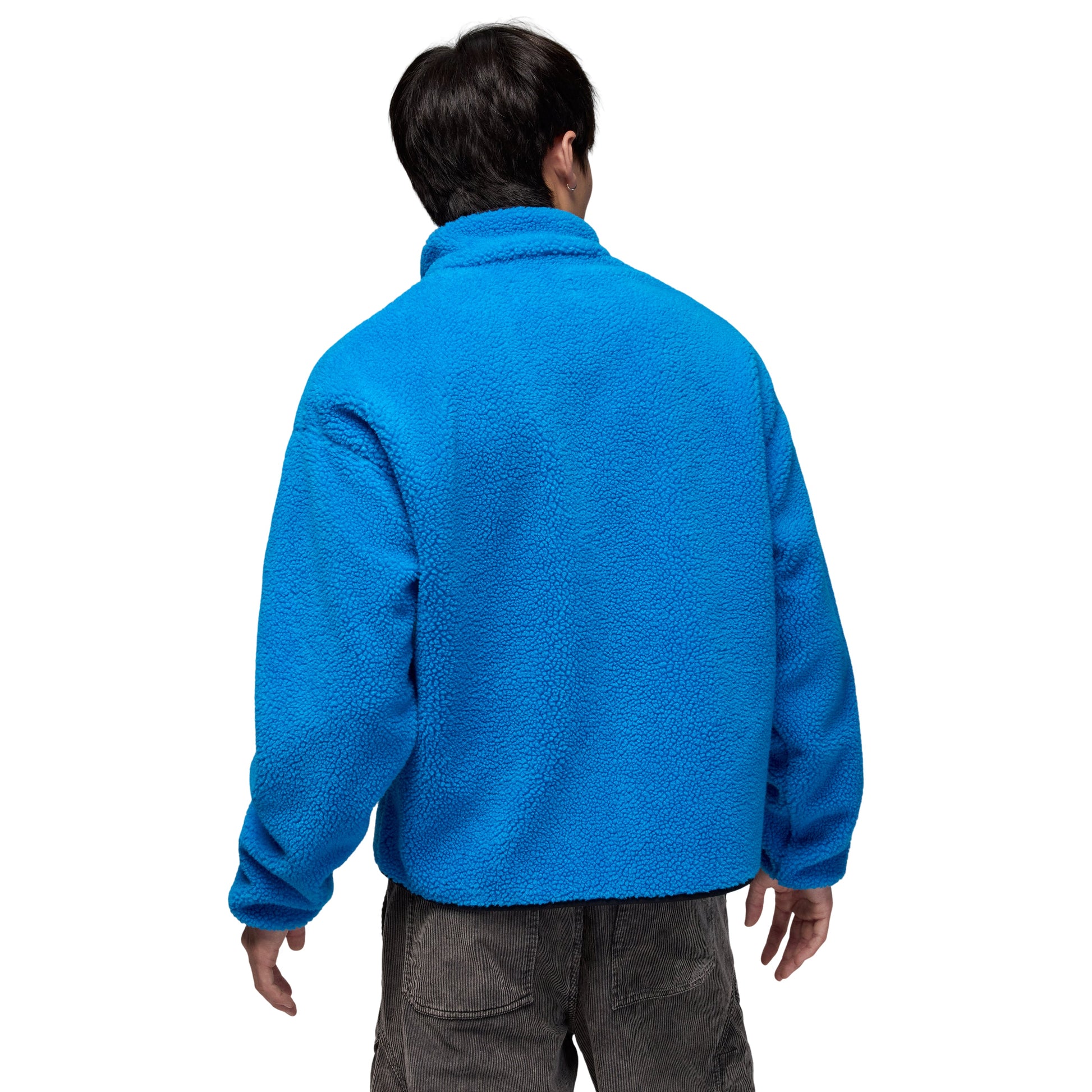 Air Jordan Flight Mountainside Faux Fur Jacket 'Photo Blue Black' HV0778-406