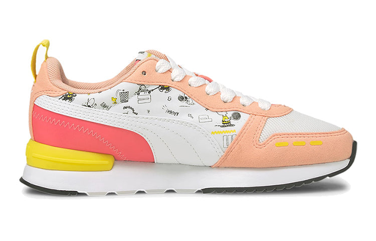 (GS) PUMA Peanuts x R78 'Snoopy, Woodstock and Charlie Brown - Apricot Blush' 375742-02
