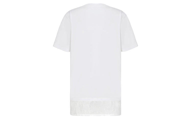 Men's DIOR Large Version Short Sleeve White 113J632A0677-C080