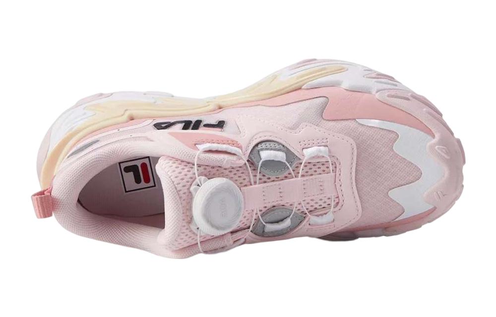 (GS) FILA Classic Running Shoes 'Pink Yellow' K15G232501FSB