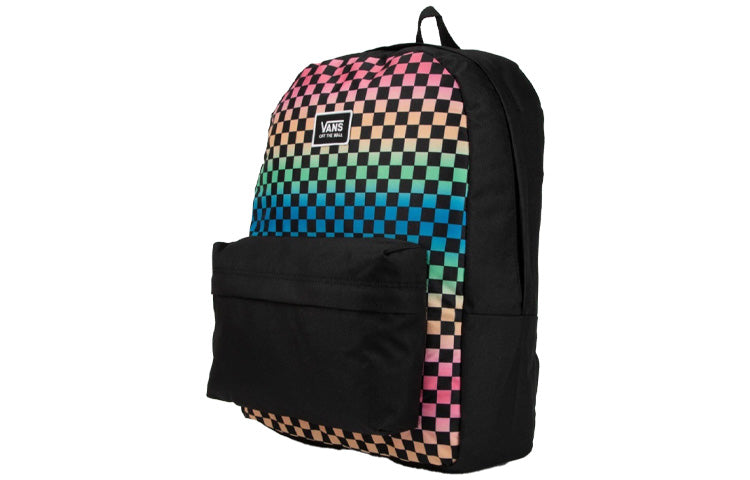 Vans Realm Classic Backpack 'Black Multi-Color' VN0A3UI7YBL