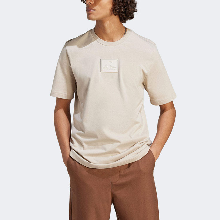 adidas Sportswear Elevated Block T-shirt 'Wonder Beige' HY1323