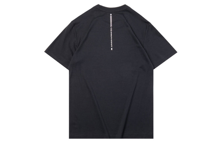 Li-Ning BADFIVE Series Basketball Sports Short Sleeve Black AHSQ237-2