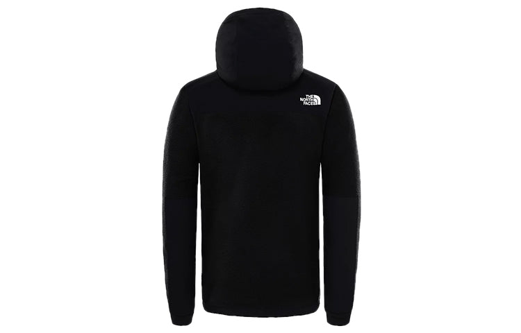 Men's THE NORTH FACE Denali Anorak hooded Half Zipper Jacket Black 3XAV-JK3