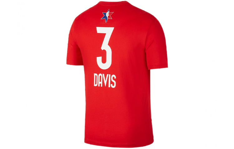 Air Jordan Anthony Davis All-Star Dri-FIT NBA Tee Red DC3497-658