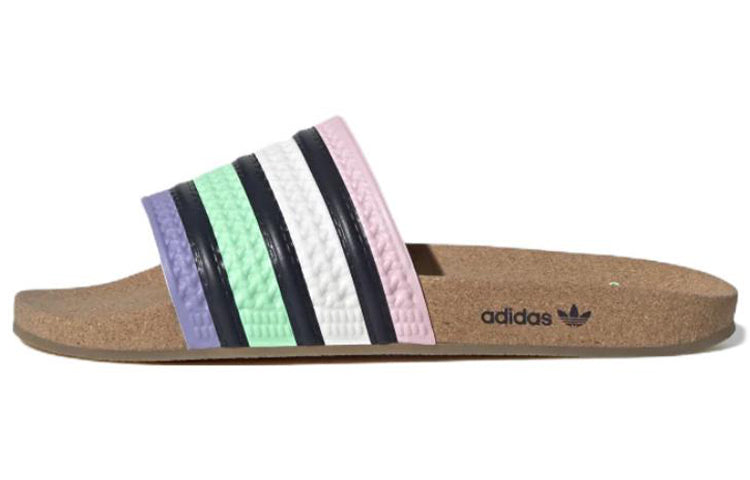 adidas Adilette Cork Slide 'Pulse Mint Legend Ink' GV7075