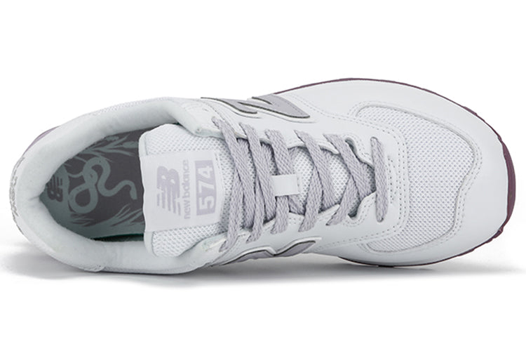 (WMNS) New Balance 574 White/Purple WL574SF