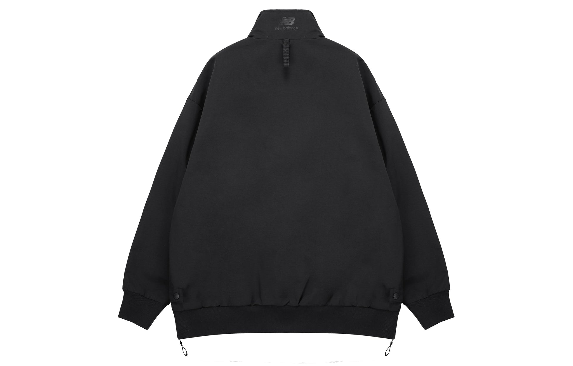 New Balance Multiple Pockets Cargo Windproof Sports Logo Jacket Black AMJ13384-BK