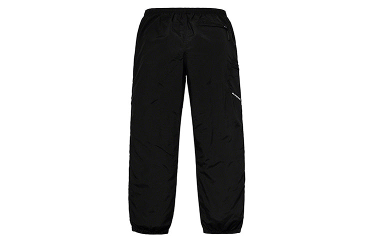 Supreme SS19 Nylon Trail Pant Bundle Feet Casual Long Pants Unisex Black SUP-SS19-996
