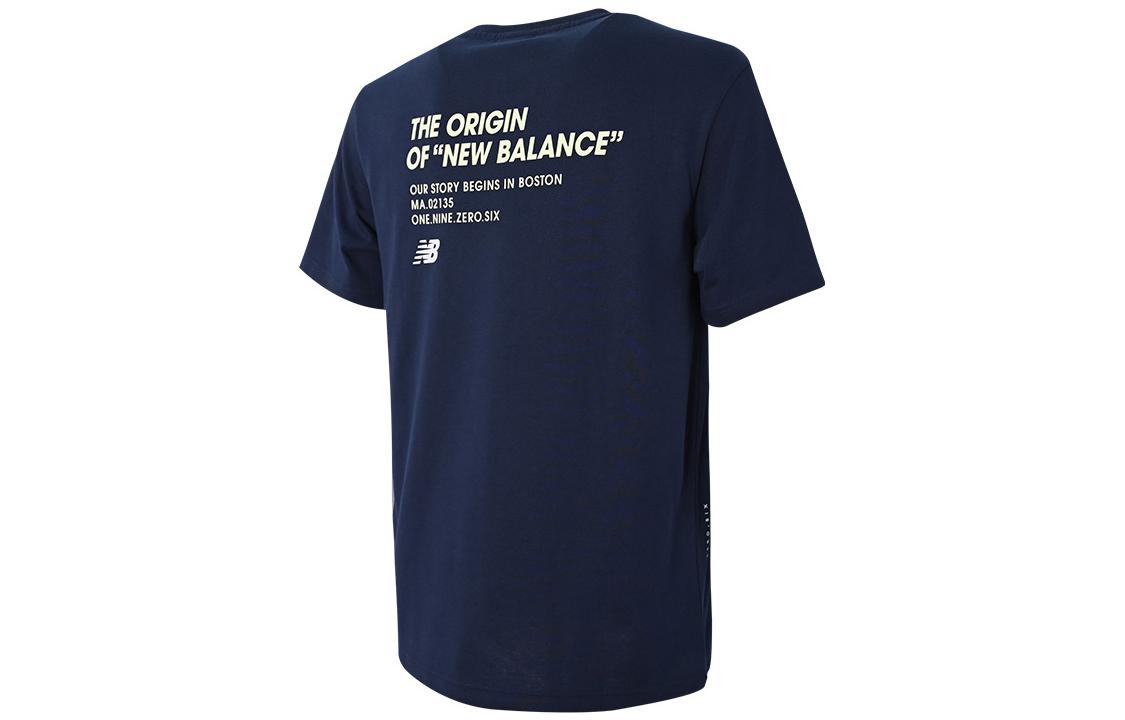 New Balance Sport Tee Asia Sizing 'Navy' 5EC2U563-NV